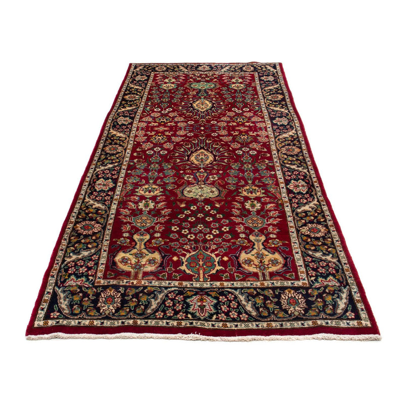 Loper Perzisch tapijt - Tabriz - 265 x 106 cm - donkerrood