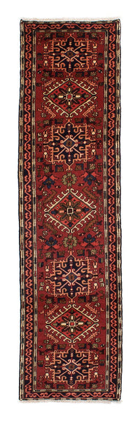 Loper Perzisch Tapijt - Nomadisch - 297 x 78 cm - donkerrood