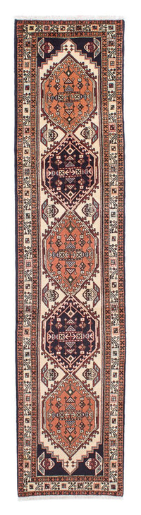 Loper Perzisch Tapijt - Nomadisch - 300 x 70 cm - beige