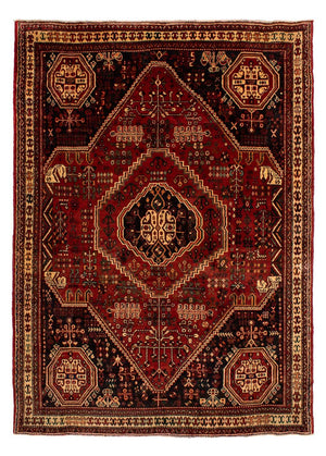 Perzisch Tapijt - Nomadisch - 281 x 200 cm - donkerrood