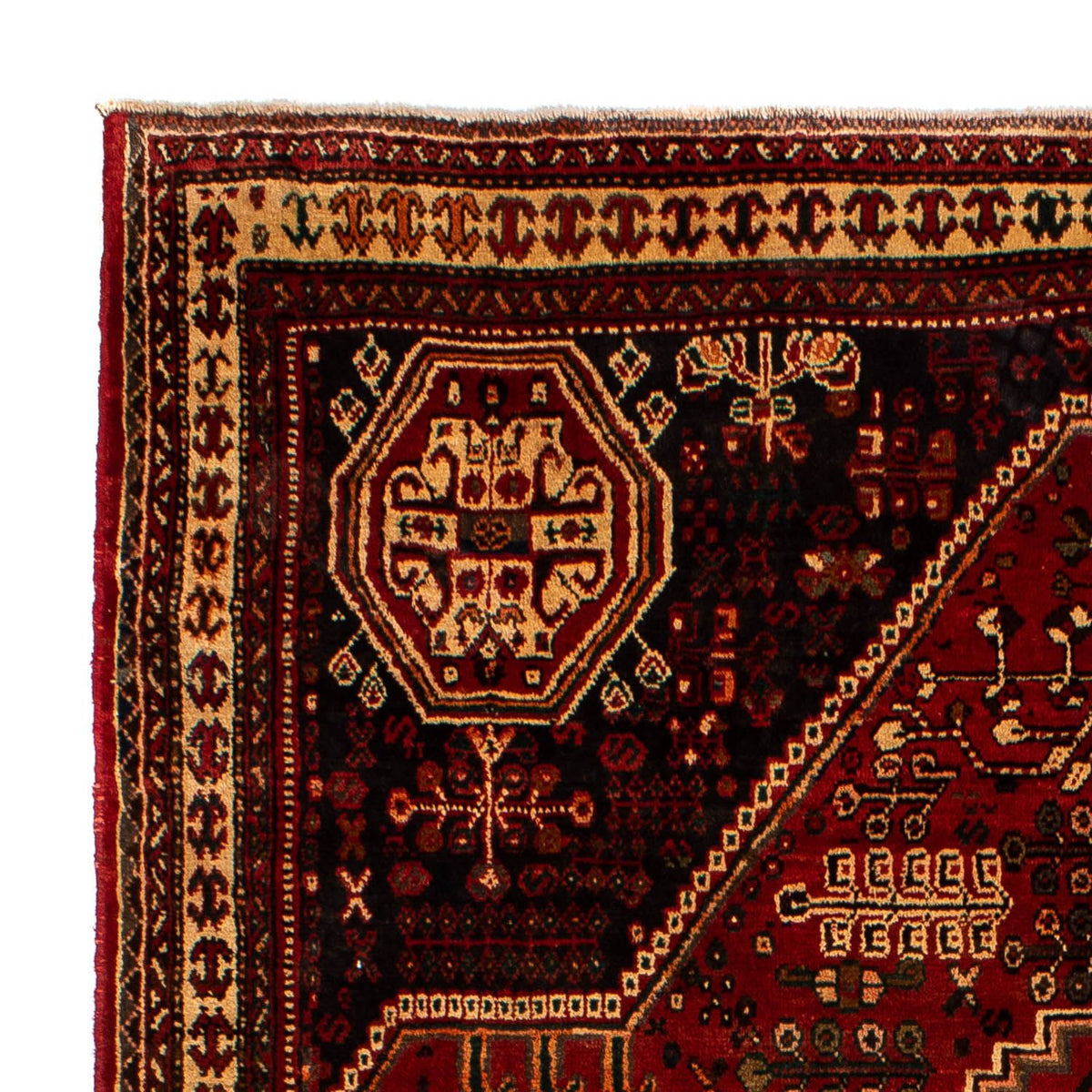 Perzisch Tapijt - Nomadisch - 281 x 200 cm - donkerrood