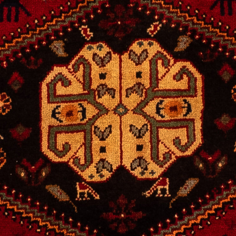 Perzisch Tapijt - Nomadisch - 310 x 201 cm - donkerrood