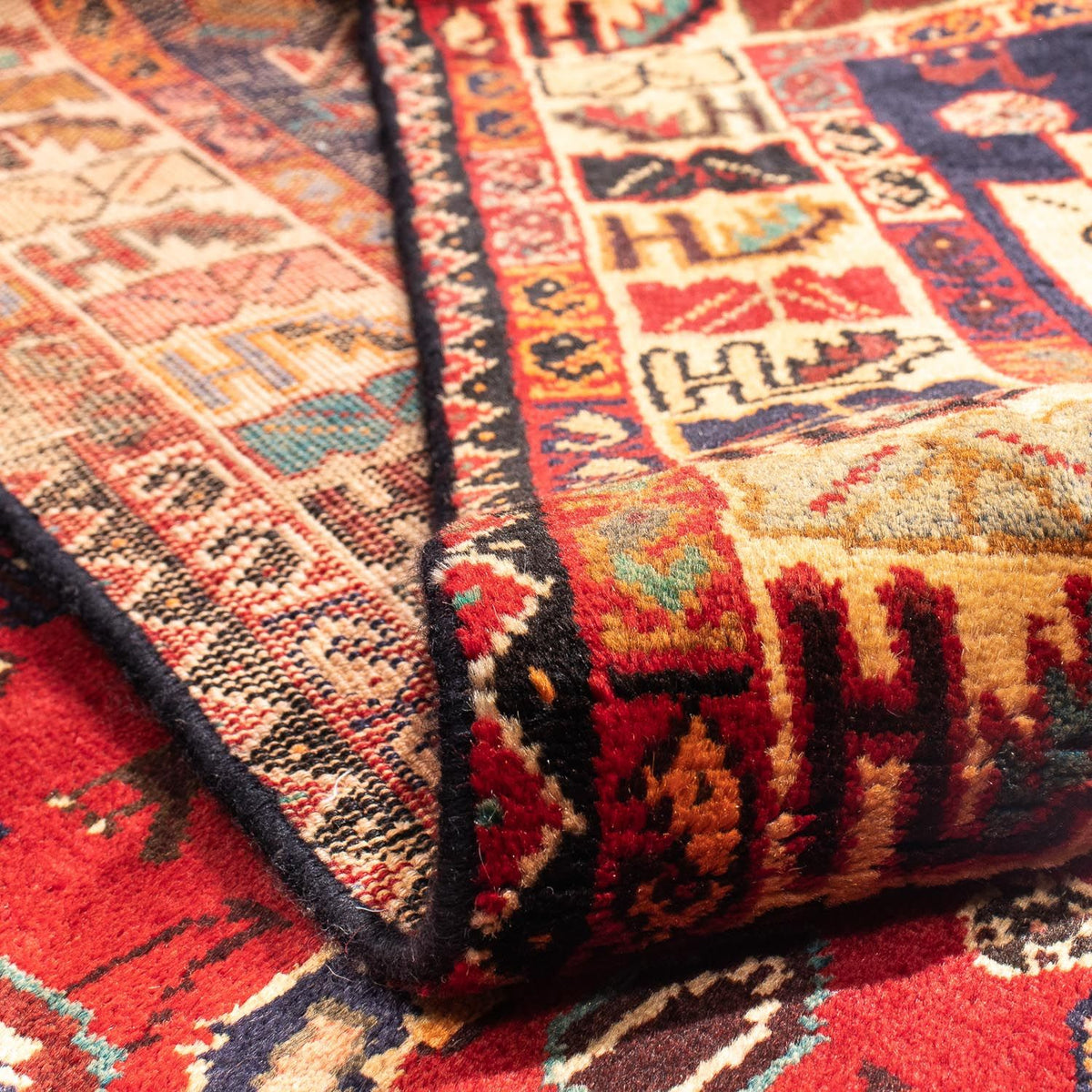 Perzisch Tapijt - Nomadisch - 310 x 201 cm - donkerrood