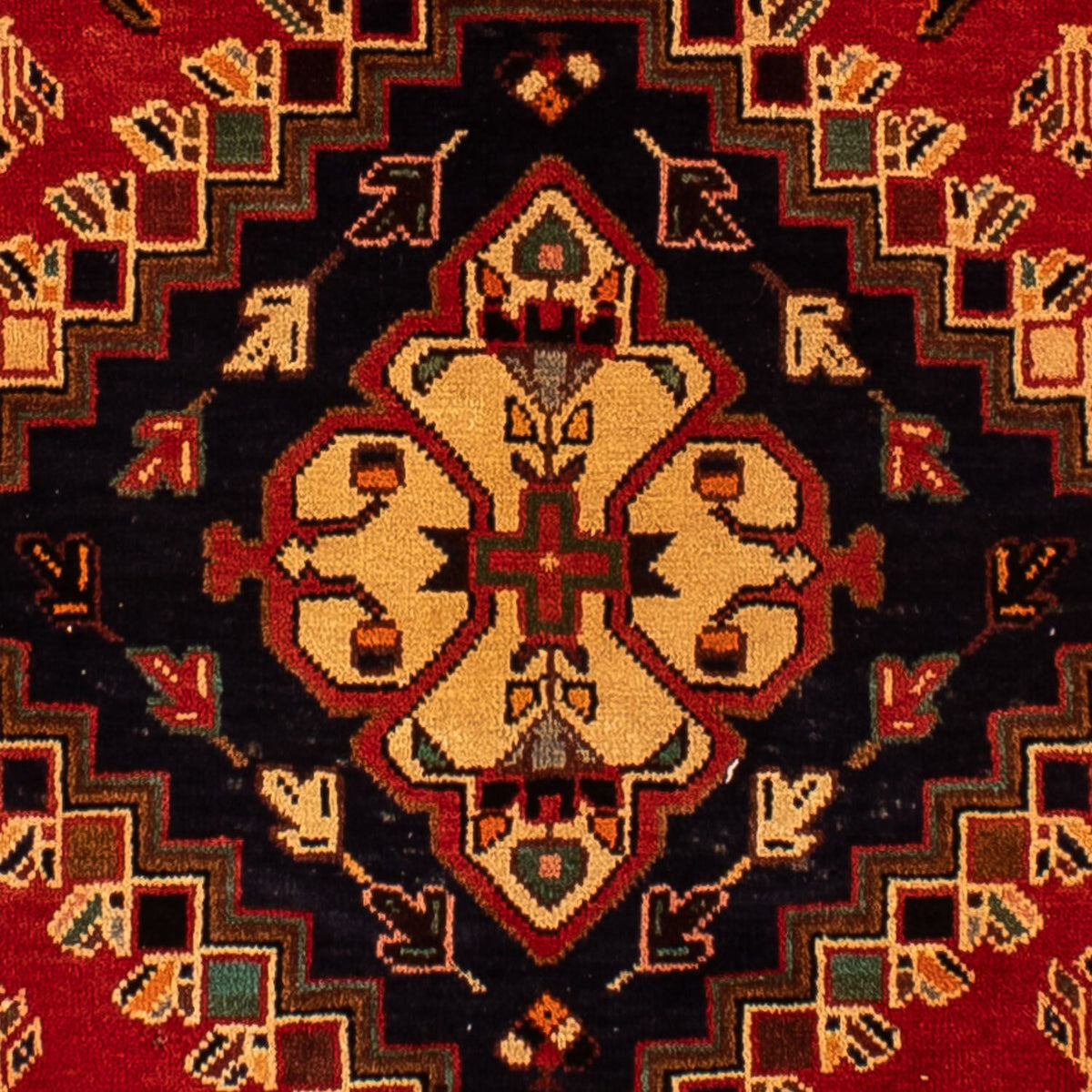 Perzisch Tapijt - Nomadisch - 302 x 219 cm - donkerrood