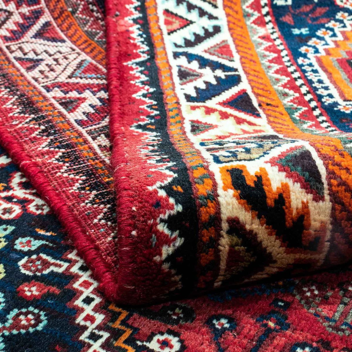 Perzisch Tapijt - Nomadisch - 251 x 176 cm - donkerrood