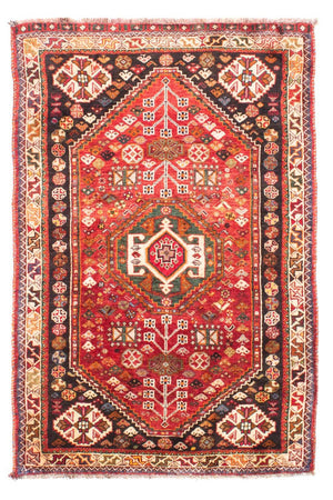 Perzisch Tapijt - Nomadisch - 171 x 110 cm - donkerrood