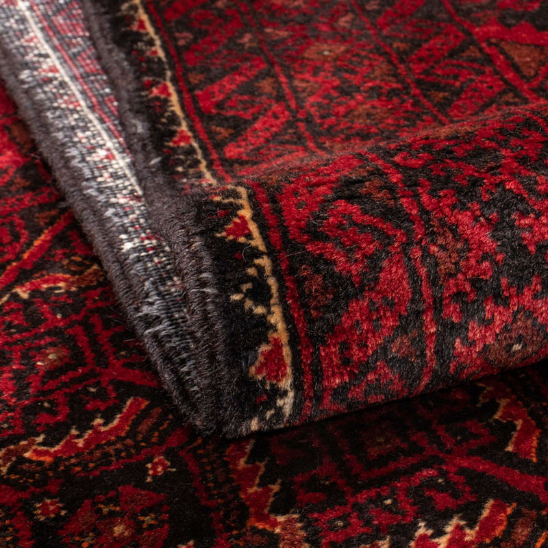 Loper Baluch tapijt - 216 x 107 cm - donkerrood