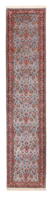 Loper Perzisch tapijt - Isfahan - Premium - 415 x 77 cm - veelkleurig