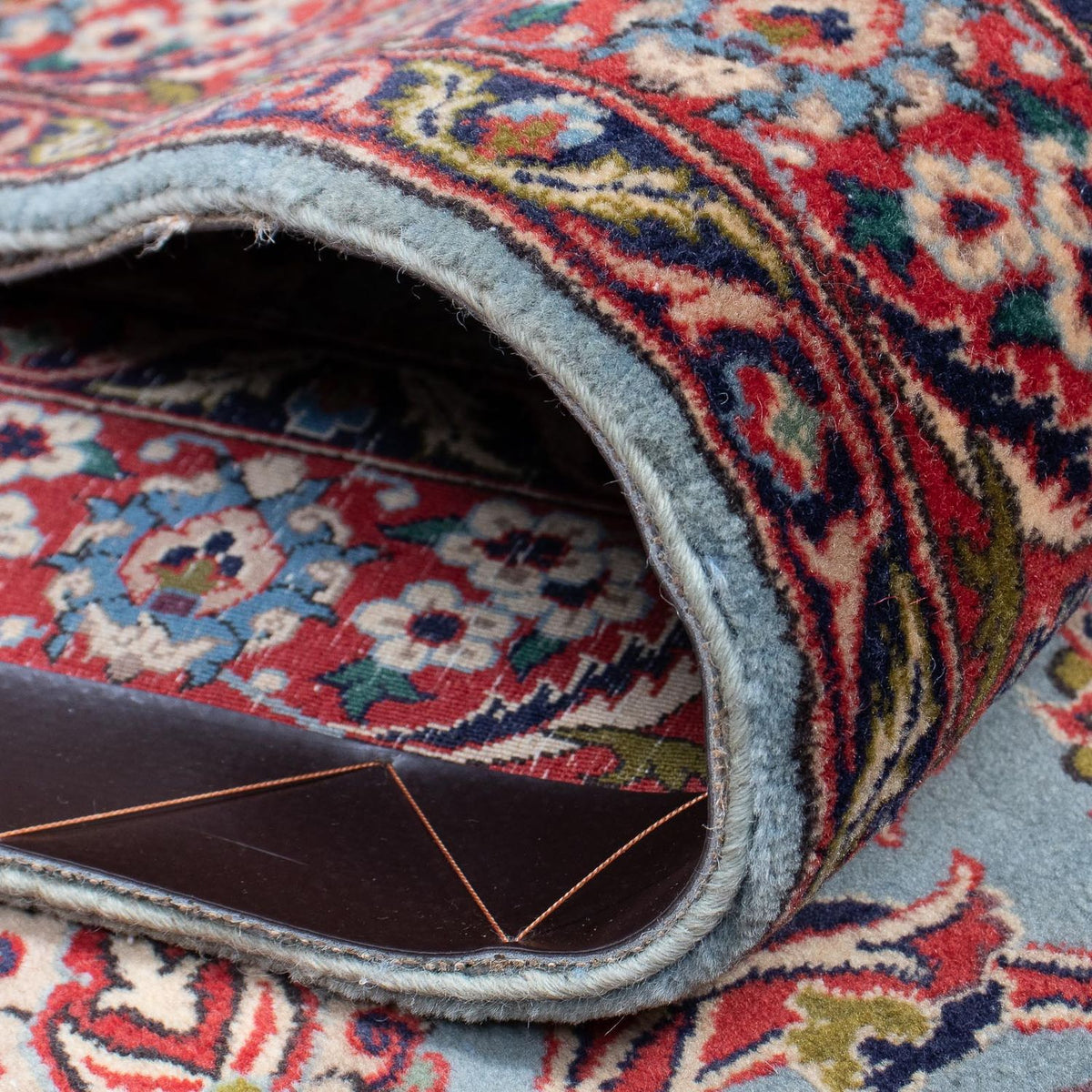 Loper Perzisch tapijt - Isfahan - Premium - 415 x 77 cm - veelkleurig