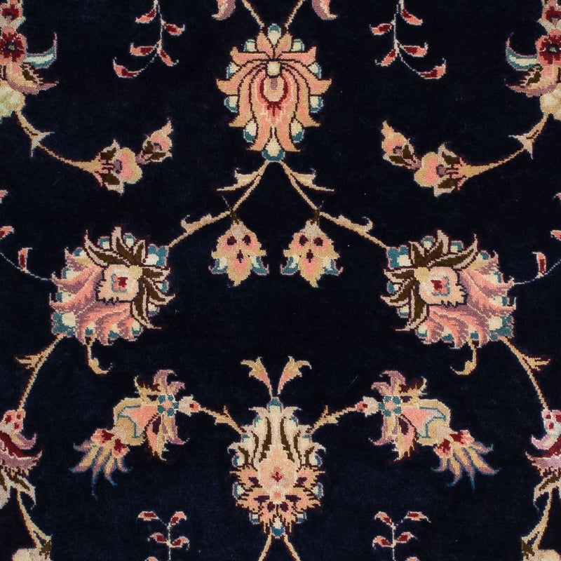 Loper Perzisch tapijt - Tabriz - Royal - 200 x 74 cm - donkerblauw