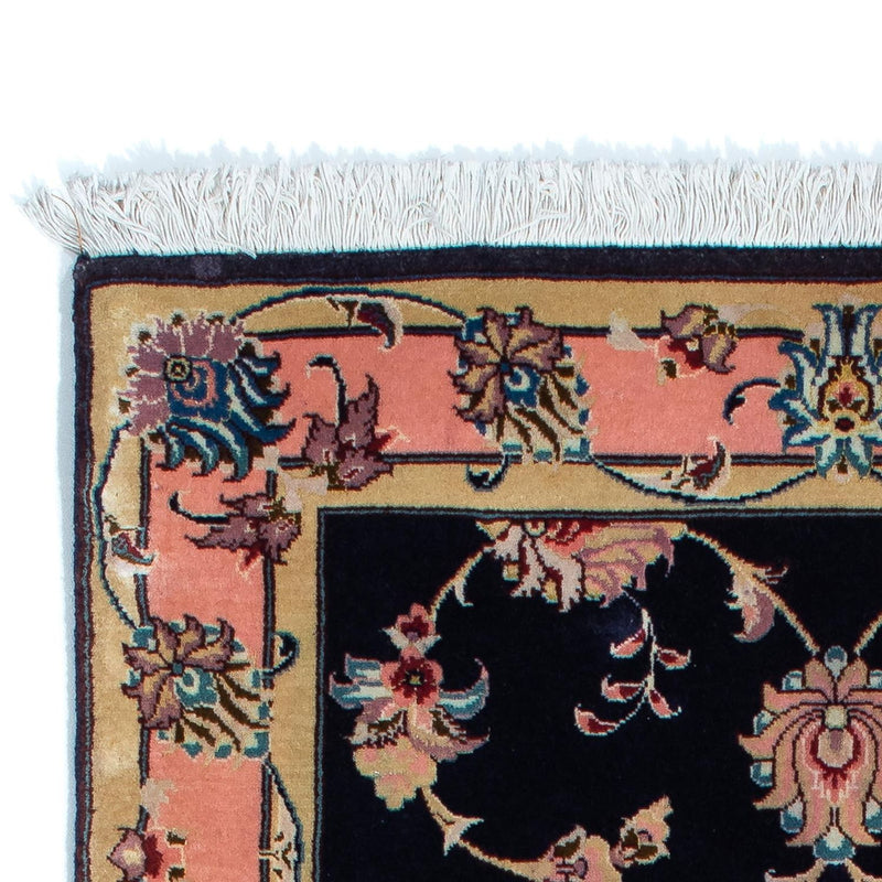 Loper Perzisch tapijt - Tabriz - Royal - 200 x 74 cm - donkerblauw