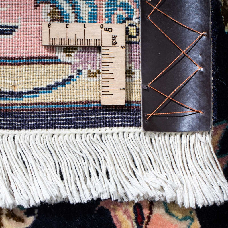 Loper Perzisch tapijt - Tabriz - Royal - 200 x 74 cm - donkerblauw