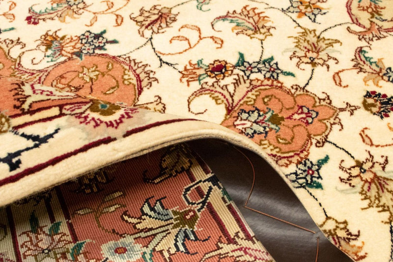 Perzisch tapijt - Tabriz - Royal - 143 x 103 cm - beige