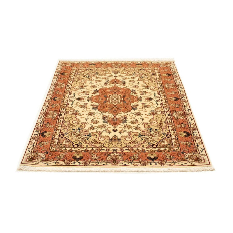 Perzisch tapijt - Tabriz - Royal - 143 x 103 cm - beige