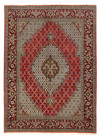 Perzisch tapijt - Tabriz - 198 x 148 cm - donkerrood