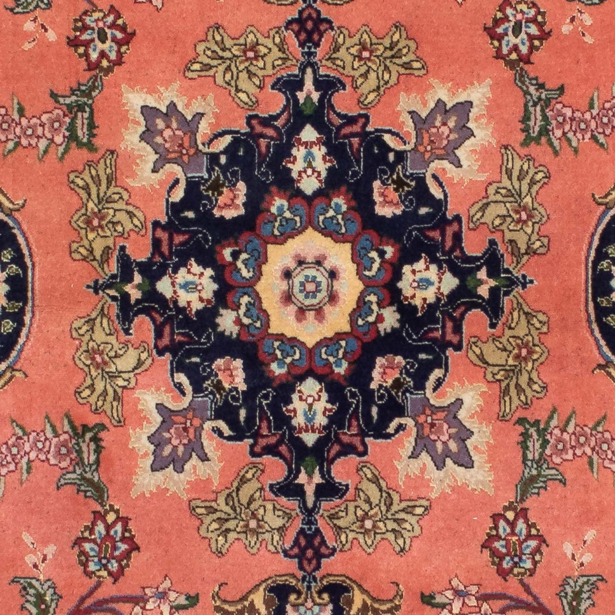 Loper Perzisch tapijt - Tabriz - Royal - 206 x 82 cm - roest