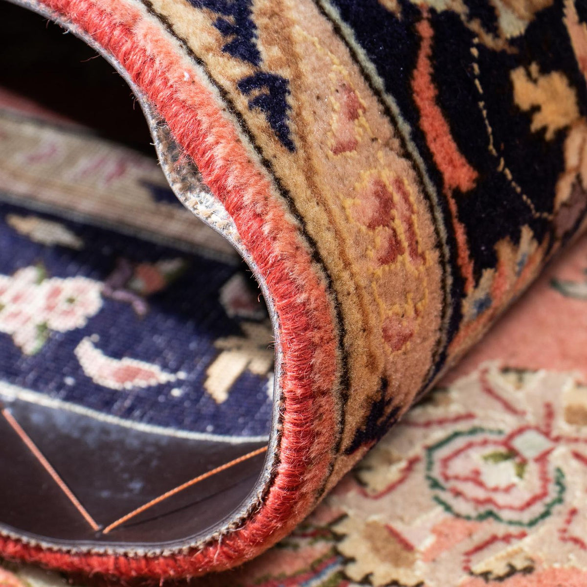 Loper Perzisch tapijt - Tabriz - Royal - 206 x 82 cm - roest