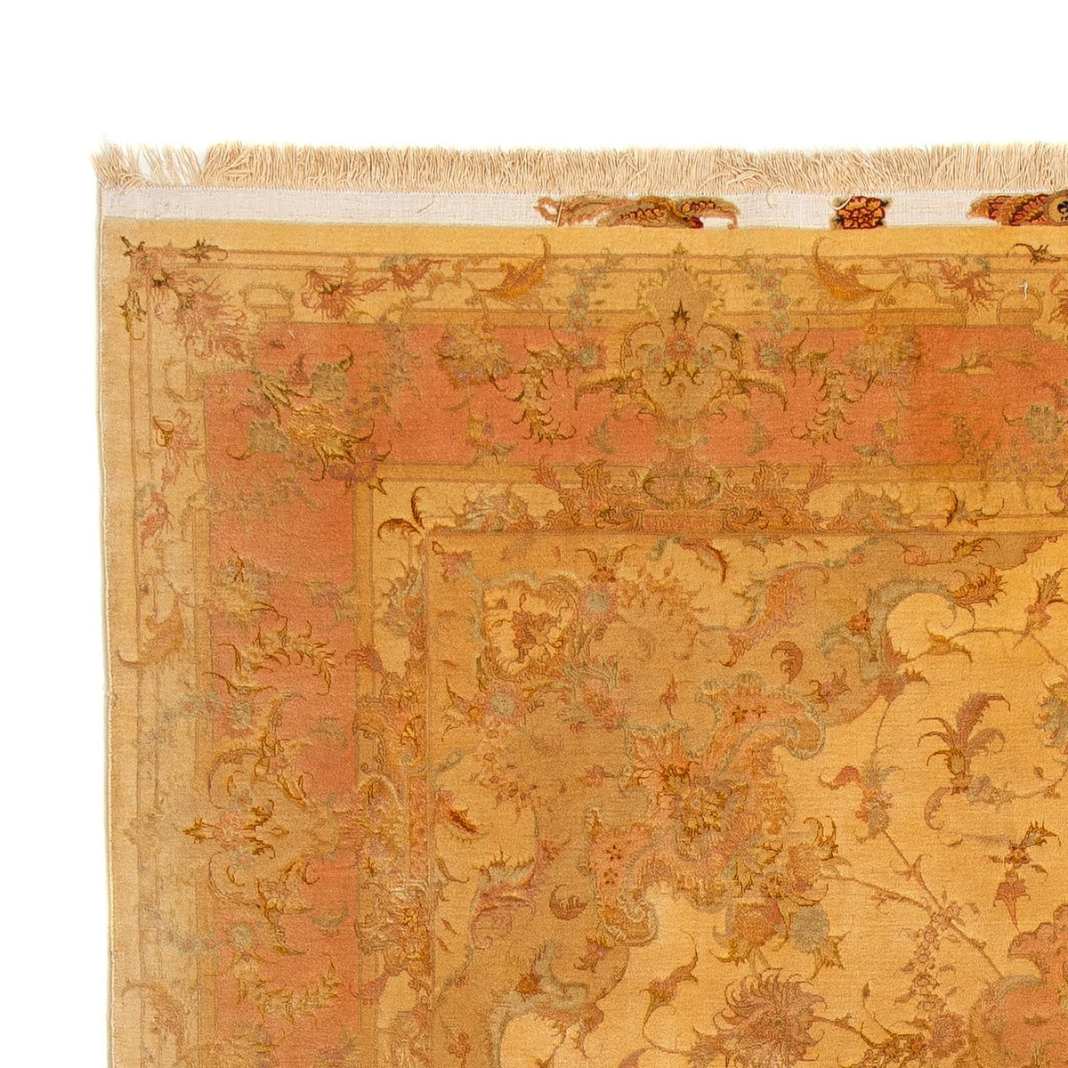 Perzisch tapijt - Tabriz - Royal - 300 x 200 cm - goud