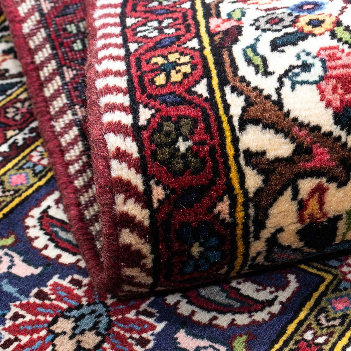 Perzisch Tapijt - Nomadisch - 158 x 108 cm - donkerblauw