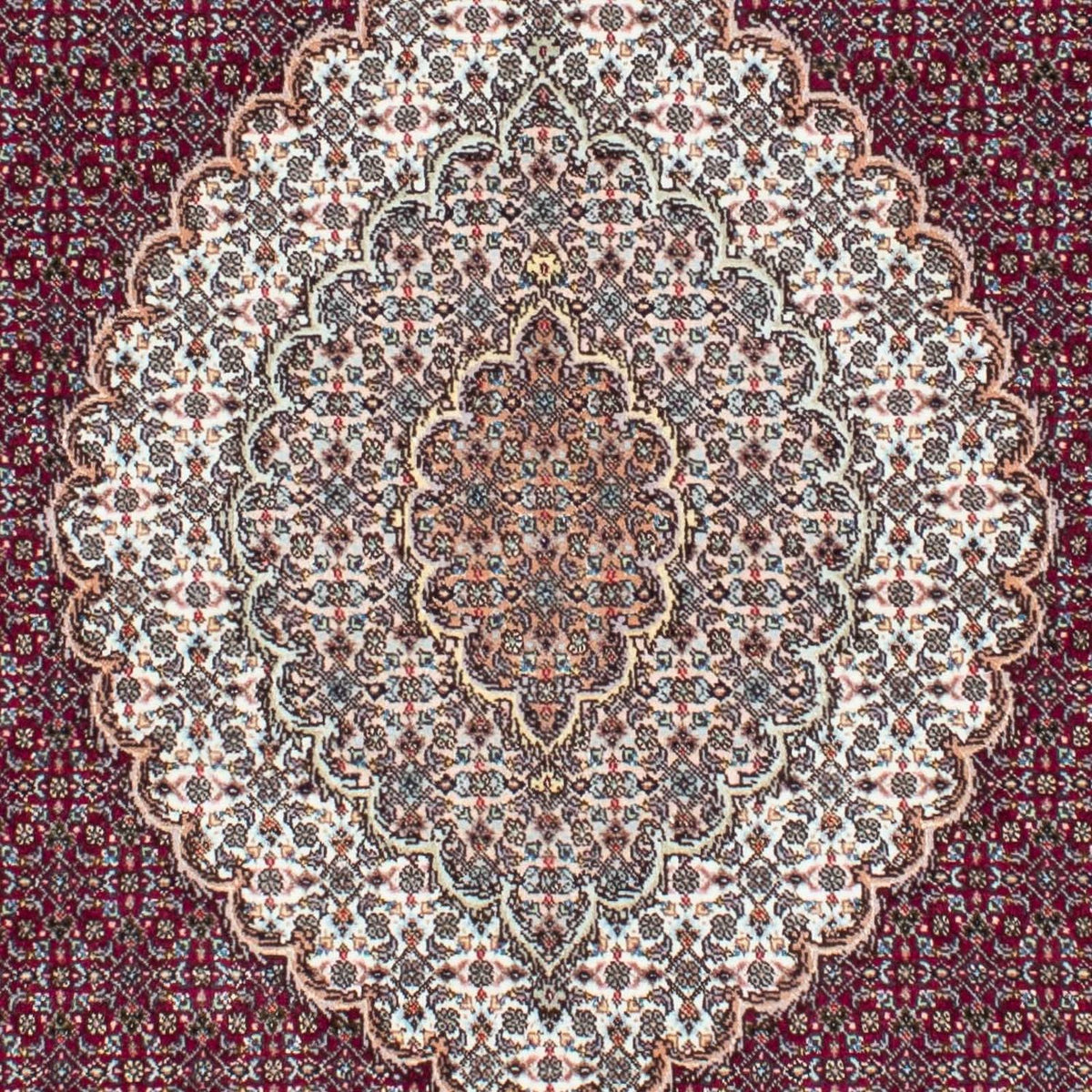 Perzisch tapijt - Tabriz - 208 x 150 cm - donkerrood