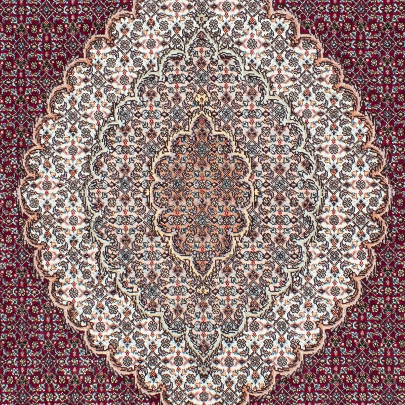 Perzisch tapijt - Tabriz - 208 x 150 cm - donkerrood