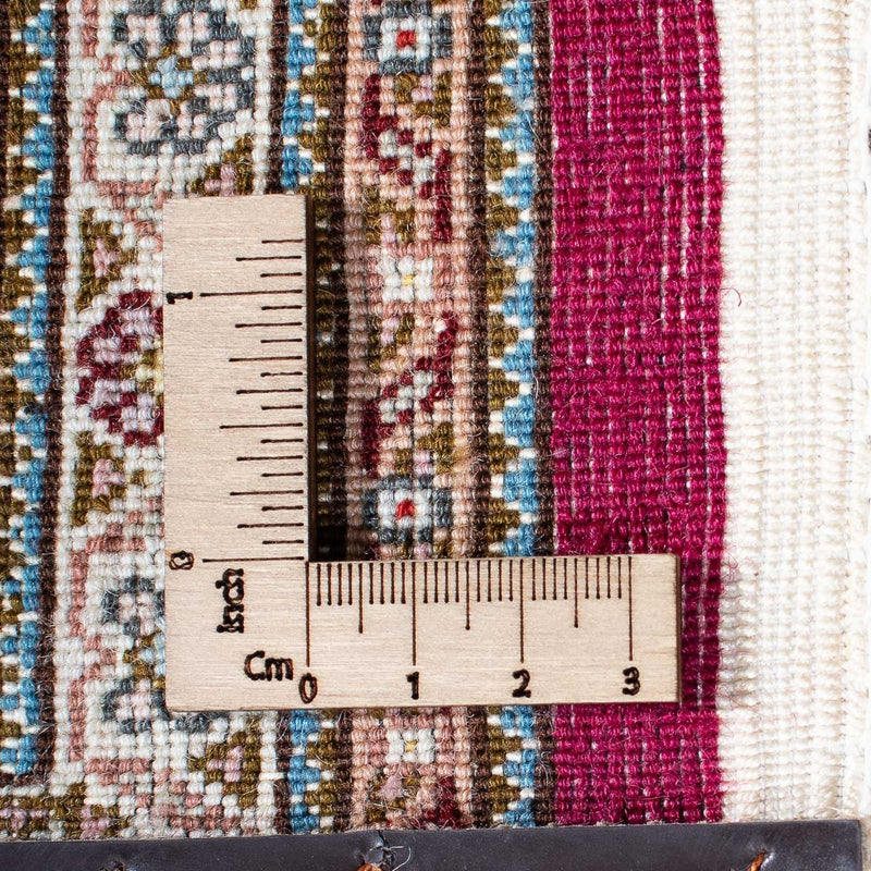 Perzisch tapijt - Tabriz - 208 x 150 cm - donkerrood