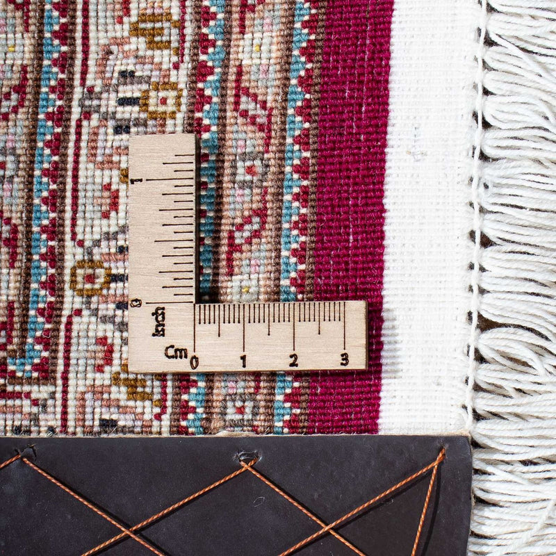 Perzisch tapijt - Tabriz - 209 x 153 cm - donkerrood