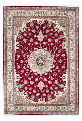 Perzisch tapijt - Tabriz - Royal - 238 x 166 cm - donkerrood