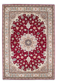 Perzisch tapijt - Tabriz - Royal - 238 x 166 cm - donkerrood