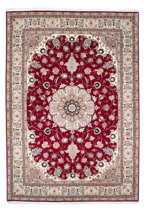 Perzisch tapijt - Tabriz - Royal - 238 x 166 cm - donkerrood