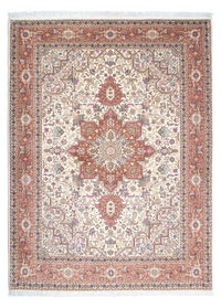 Perzisch tapijt - Tabriz - Royal - 205 x 150 cm - beige