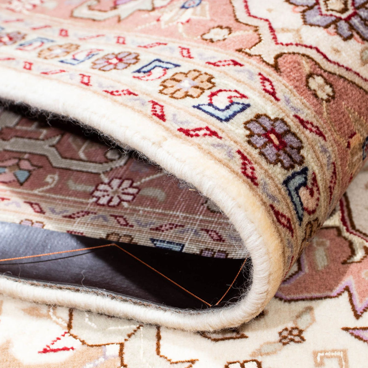 Perzisch tapijt - Tabriz - Royal - 205 x 150 cm - beige