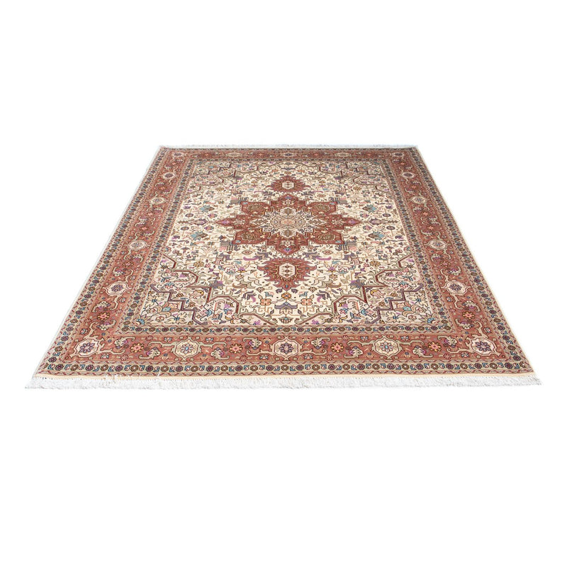 Perzisch tapijt - Tabriz - Royal - 205 x 150 cm - beige