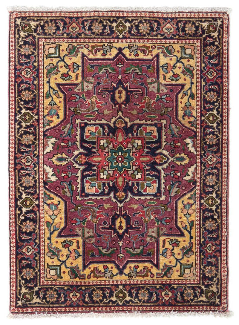 Perzisch tapijt - Tabriz - 84 x 60 cm - donkerblauw