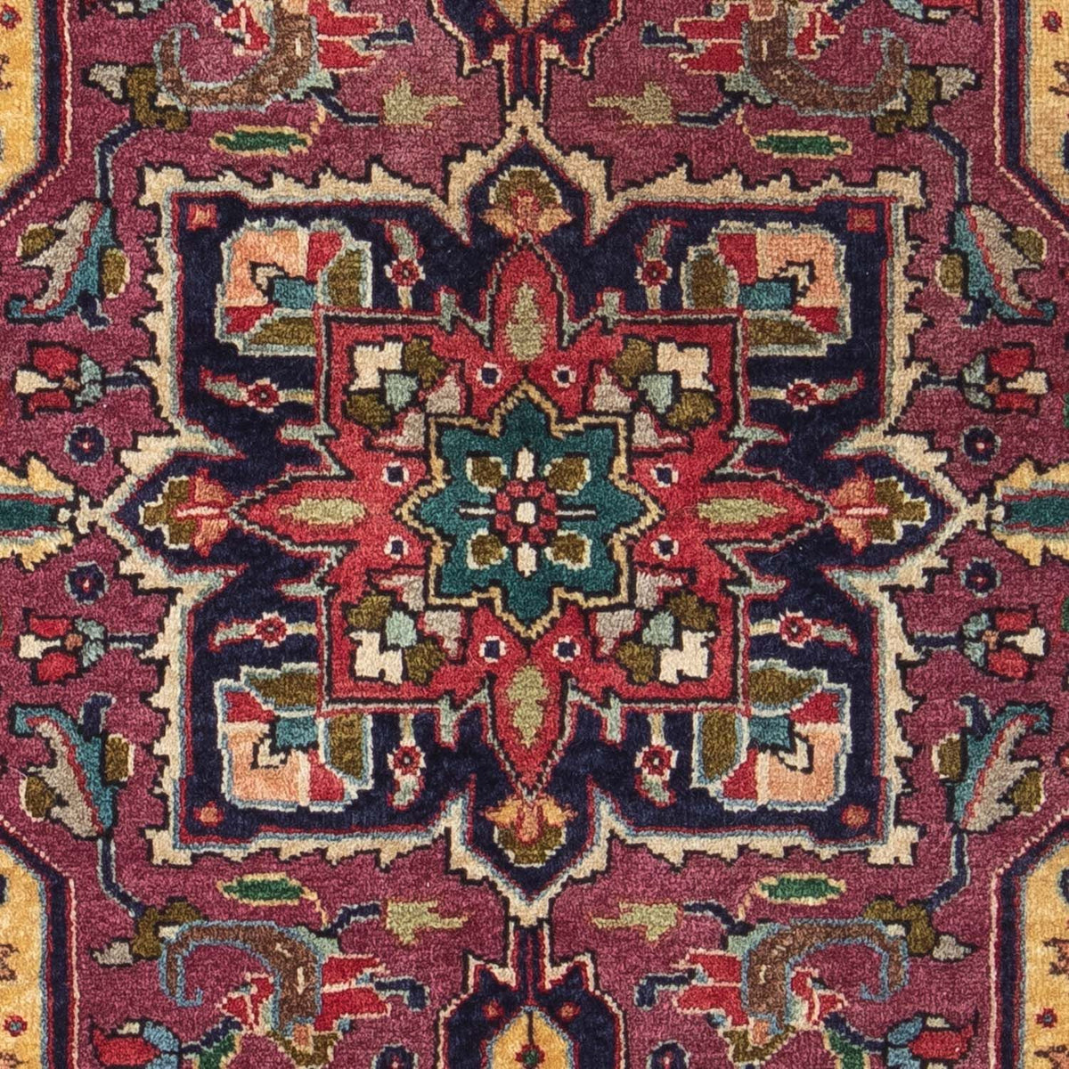 Perzisch tapijt - Tabriz - 84 x 60 cm - donkerblauw