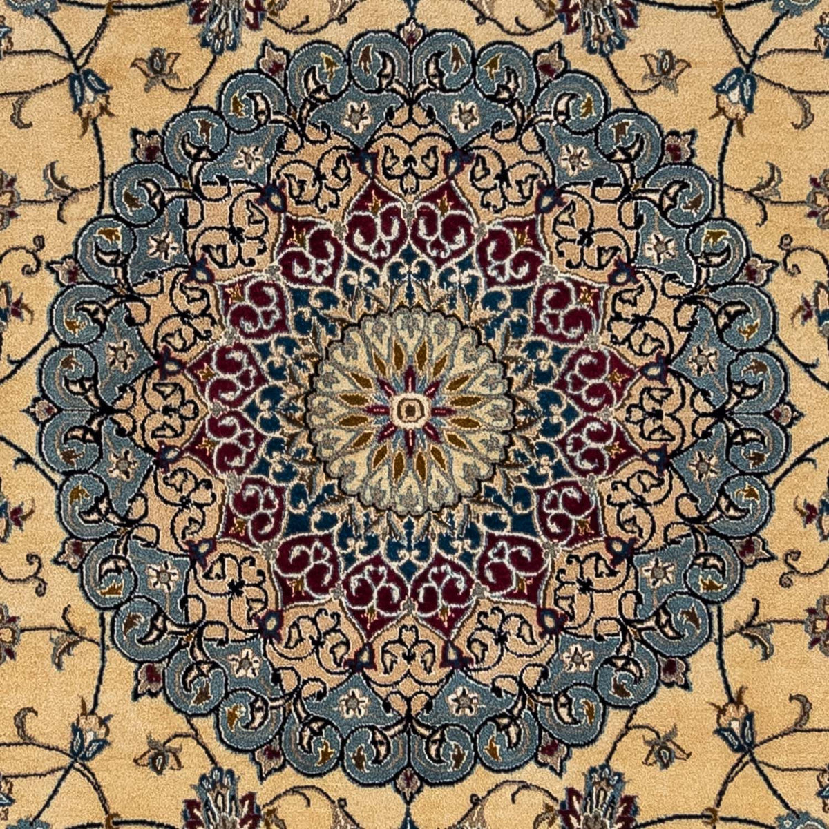 Perzisch tapijt - Nain - Koninklijk - 348 x 250 cm - beige