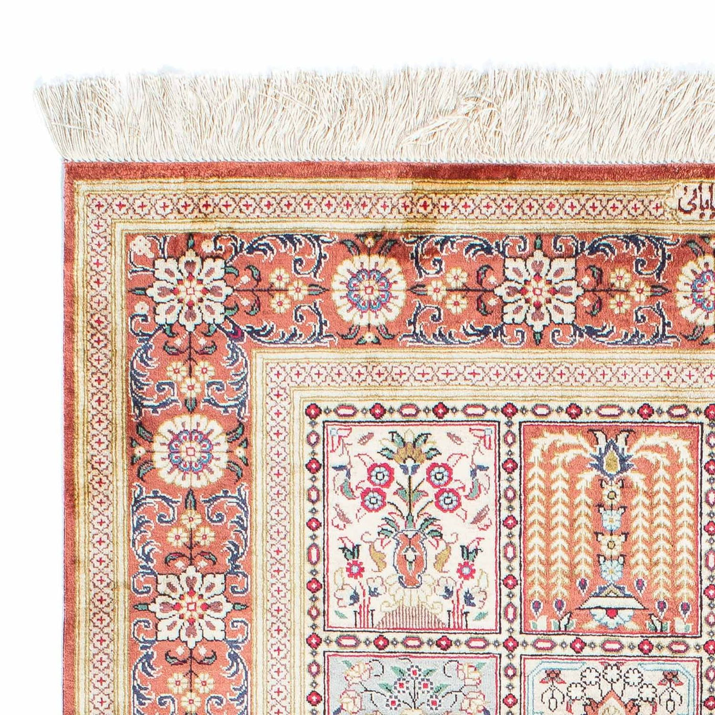 Qom Tapijt 150x100cm - Perzisch tapijt