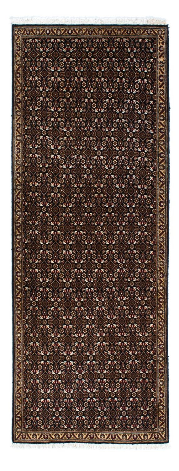 Loper Perzisch tapijt - Tabriz - 204 x 74 cm - donkerblauw
