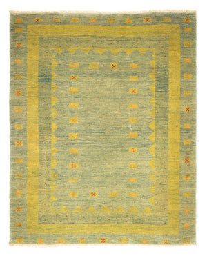 Gabbeh tapijt - Perzisch - 218 x 175 cm - lichtgroen