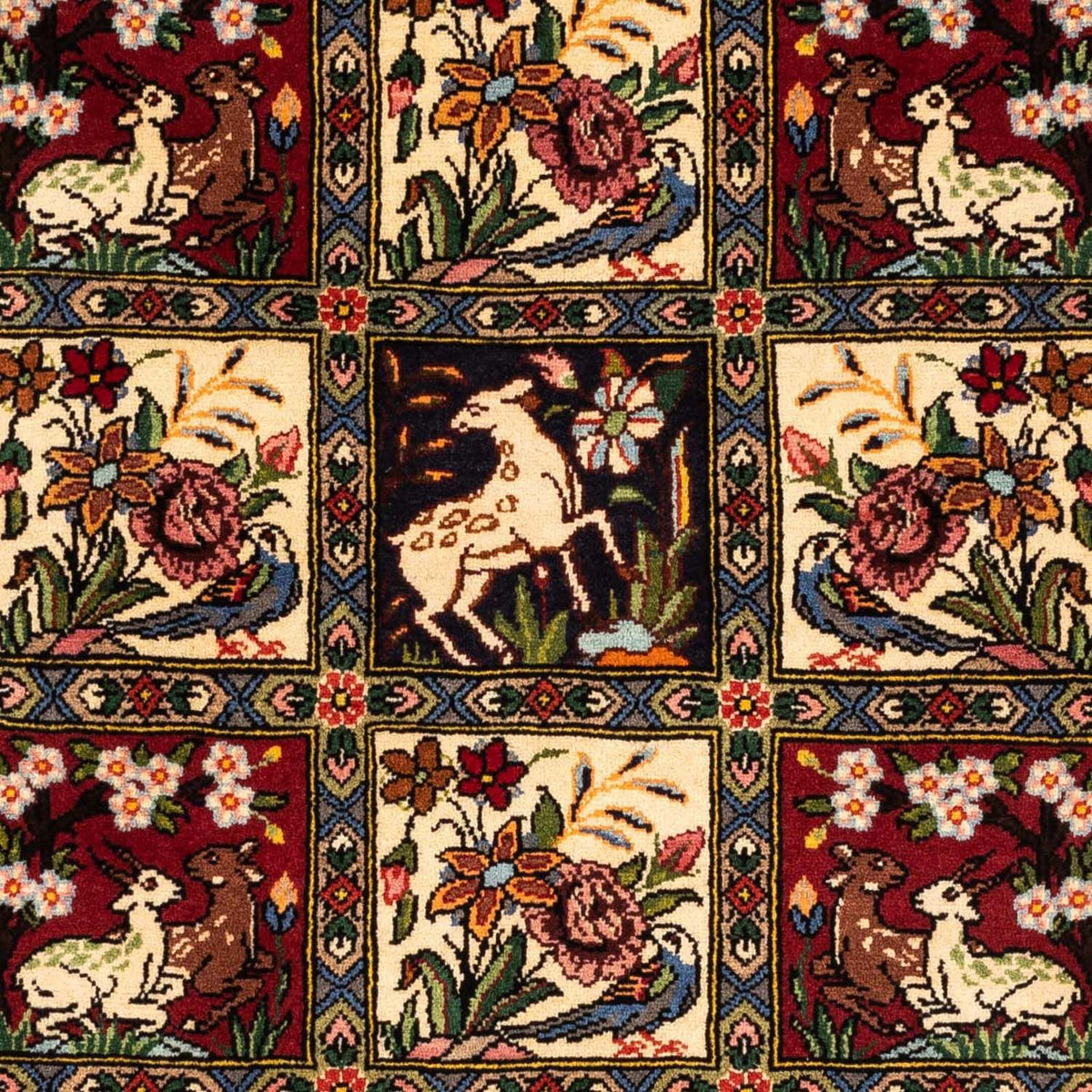 Perzisch Tapijt - Nomadisch - 160 x 108 cm - donkerrood