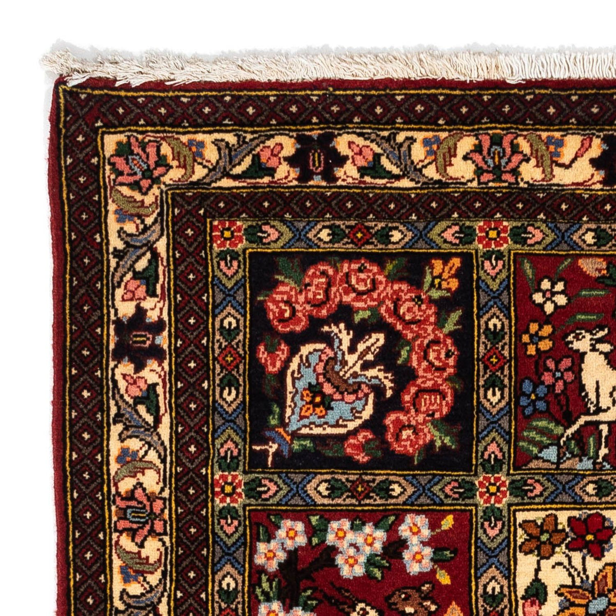 Perzisch Tapijt - Nomadisch - 160 x 108 cm - donkerrood