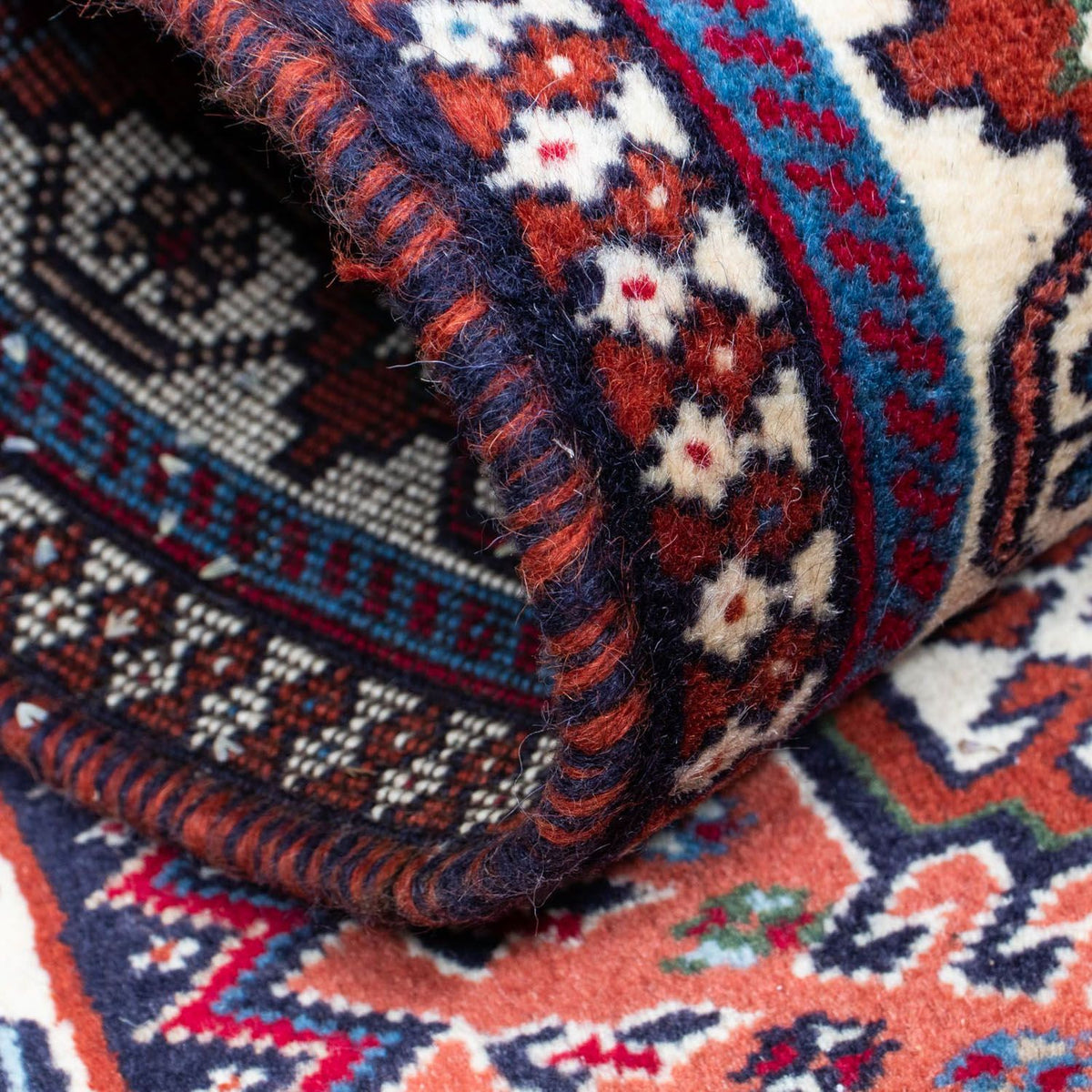 Loper Perzisch Tapijt - Nomadisch - 380 x 75 cm - licht rood