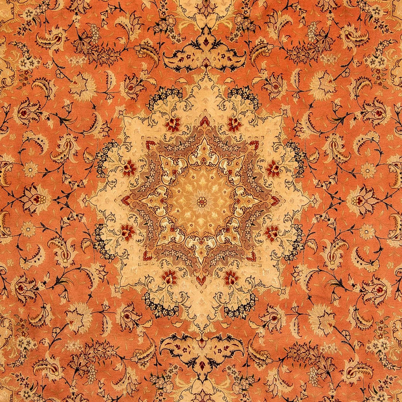 Perzisch tapijt - Tabriz - Royal - 353 x 246 cm - roest