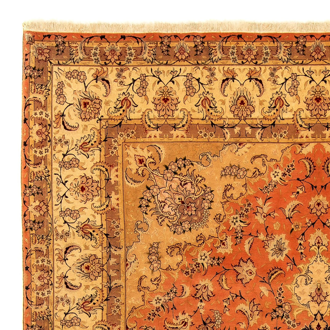 Tabriz - 50 Raj Tapijt 353x246cm - Perzisch tapijt