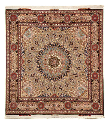Perzisch tapijt - Tabriz - Royal vierkant  - 206 x 204 cm - veelkleurig