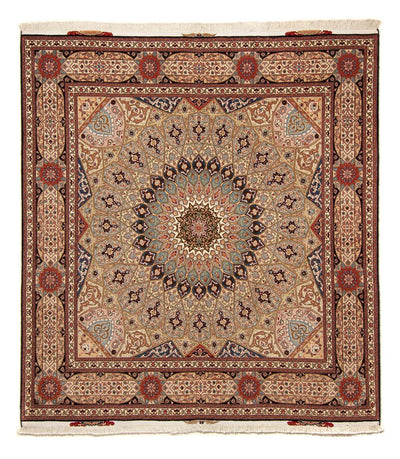 Tabriz - 50 Raj Tapijt 204x206cm - Perzisch tapijt