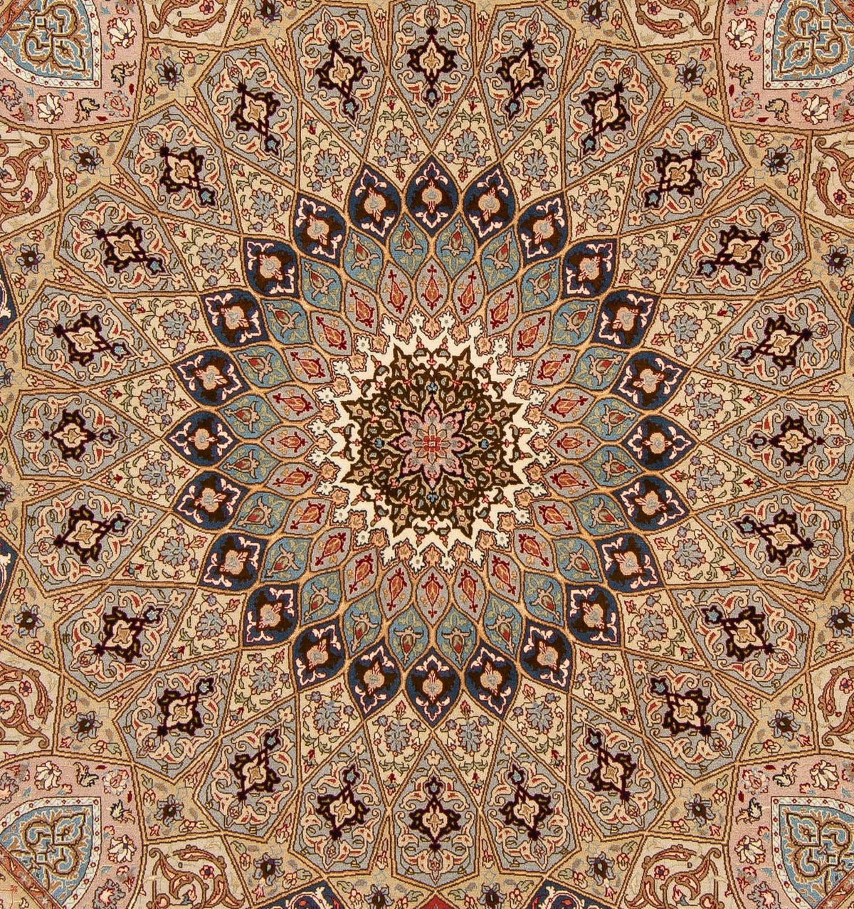 Perzisch tapijt - Tabriz - Royal vierkant  - 206 x 204 cm - veelkleurig