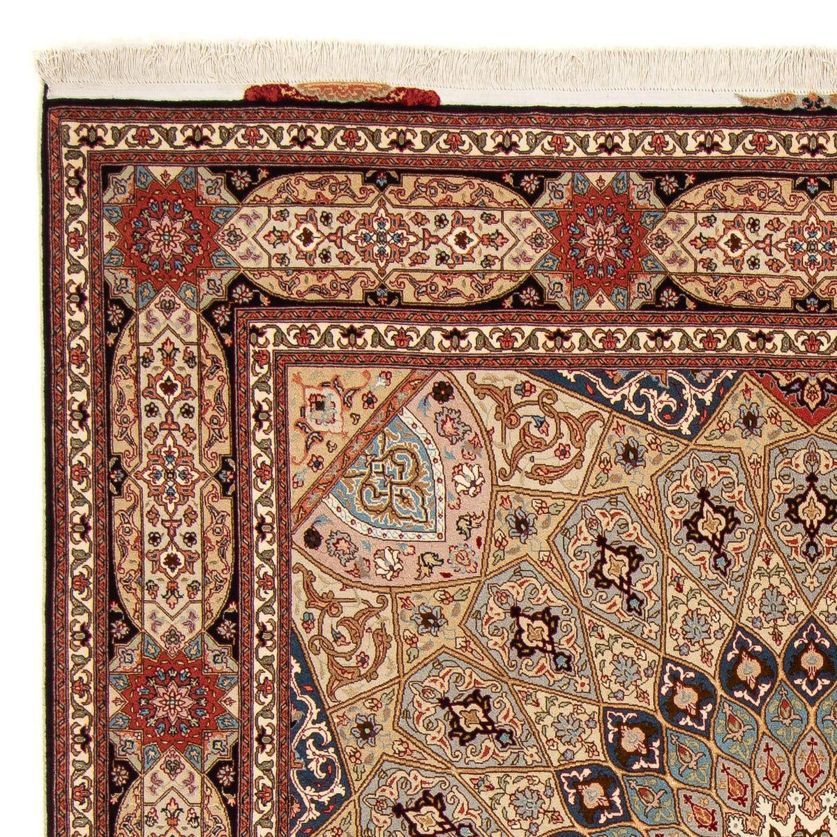 Tabriz - 50 Raj Tapijt 204x206cm - Perzisch tapijt