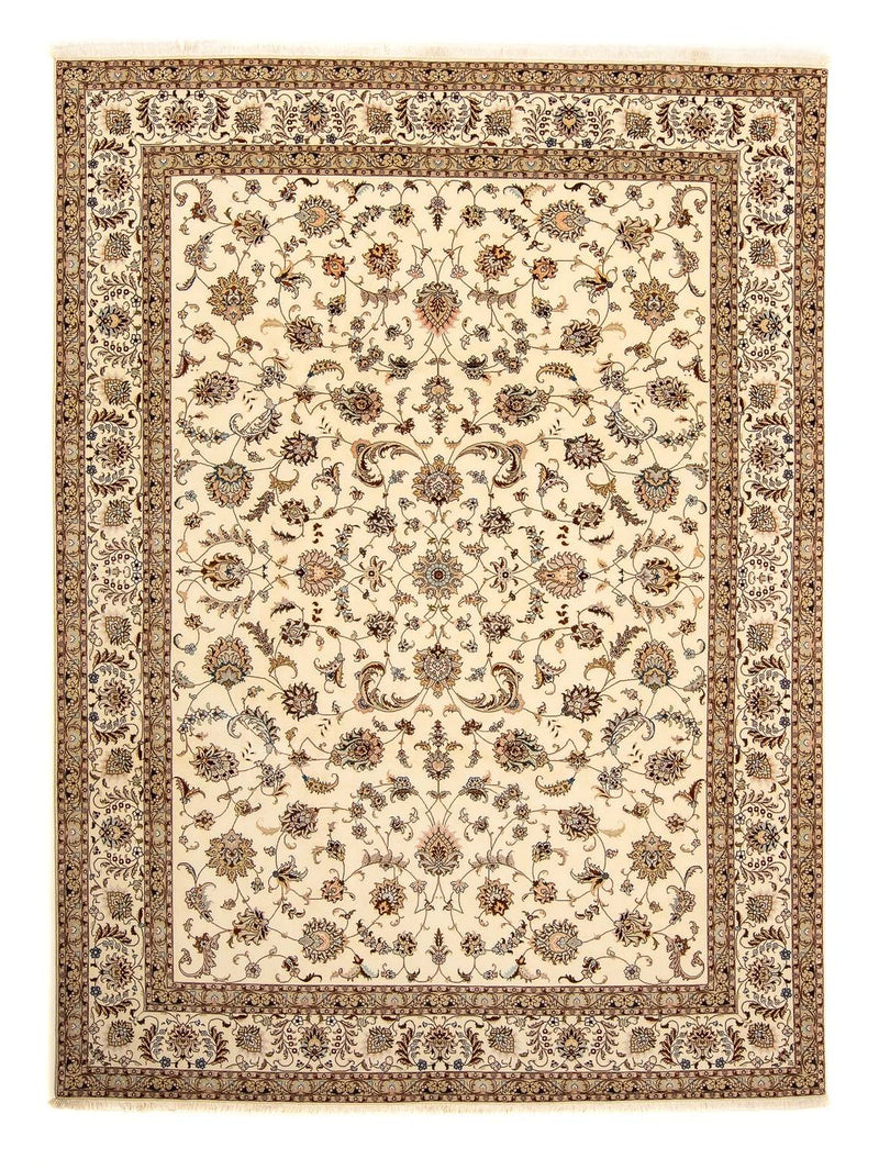 Perzisch tapijt - Tabriz - Royal - 357 x 247 cm - beige