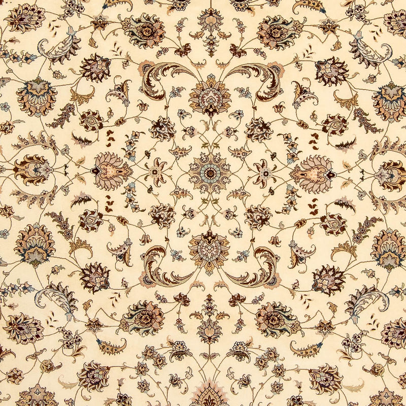 Perzisch tapijt - Tabriz - Royal - 357 x 247 cm - beige